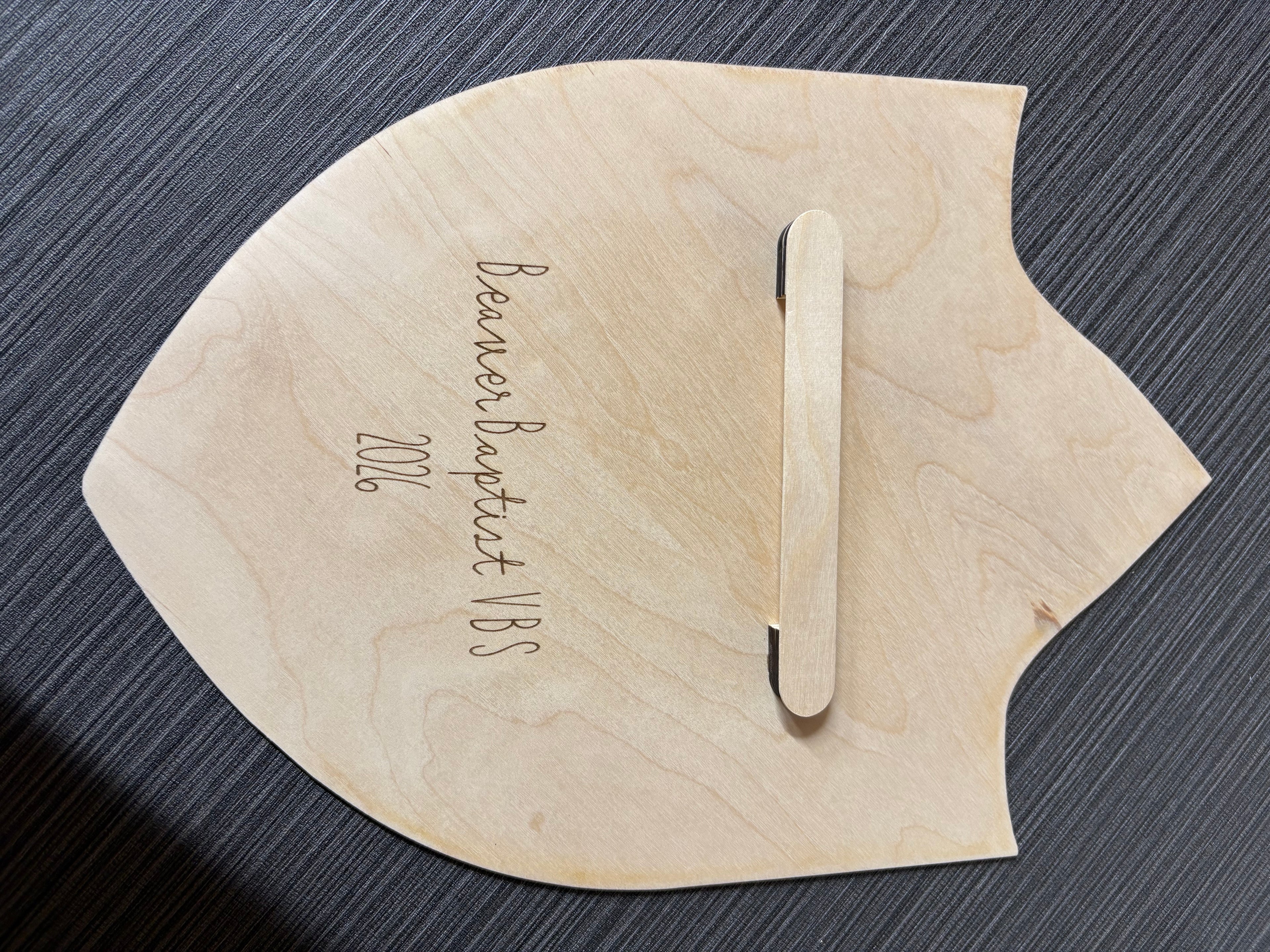 Wooden shield