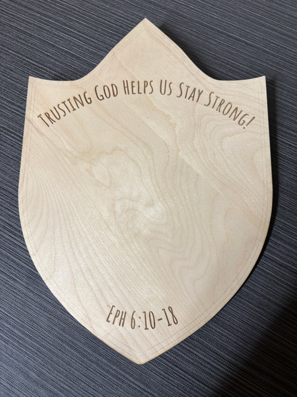 Wooden shield
