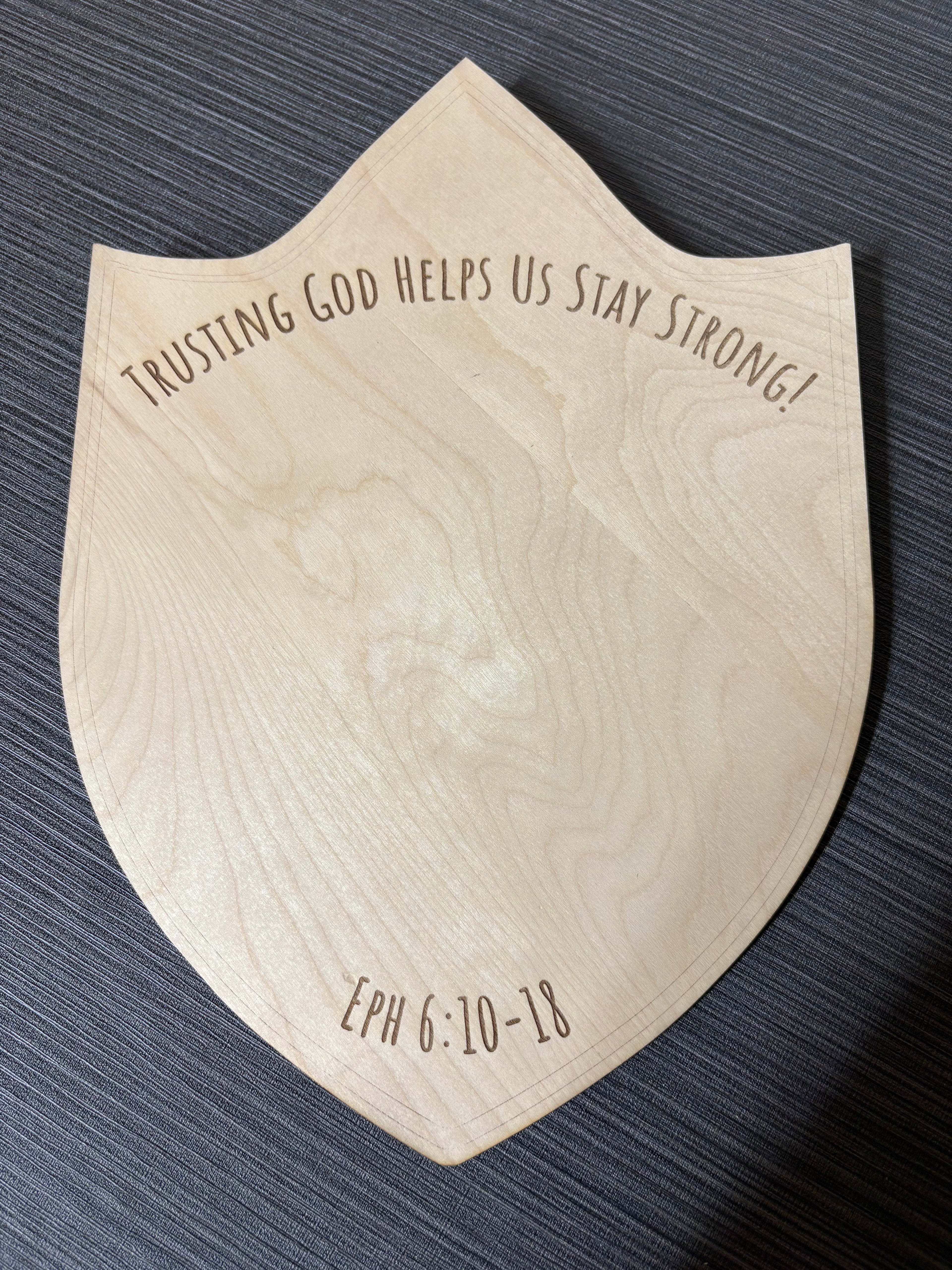 Wooden shield