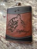 Leather Wrapped Flask