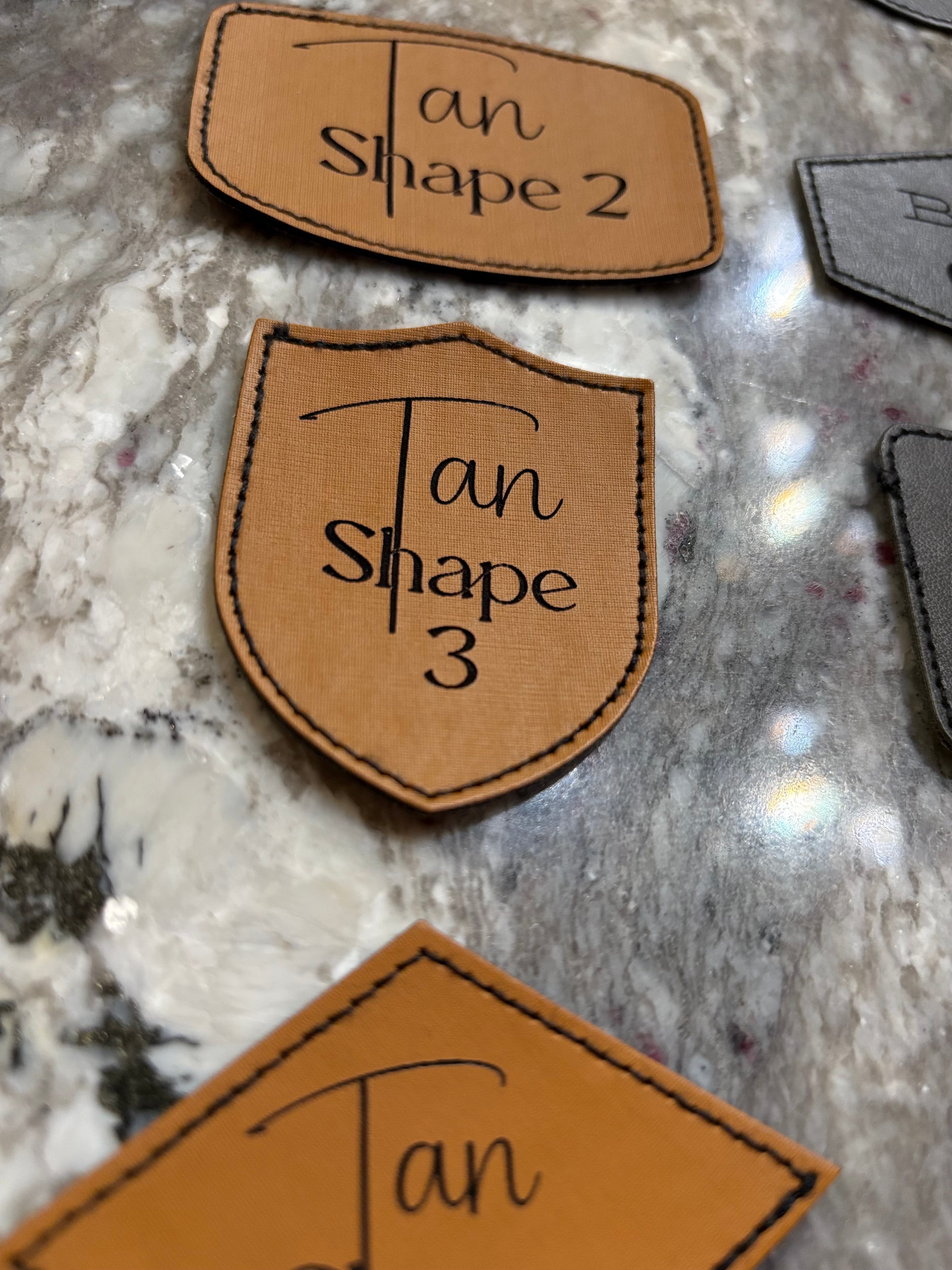 Leather Hat Patches
