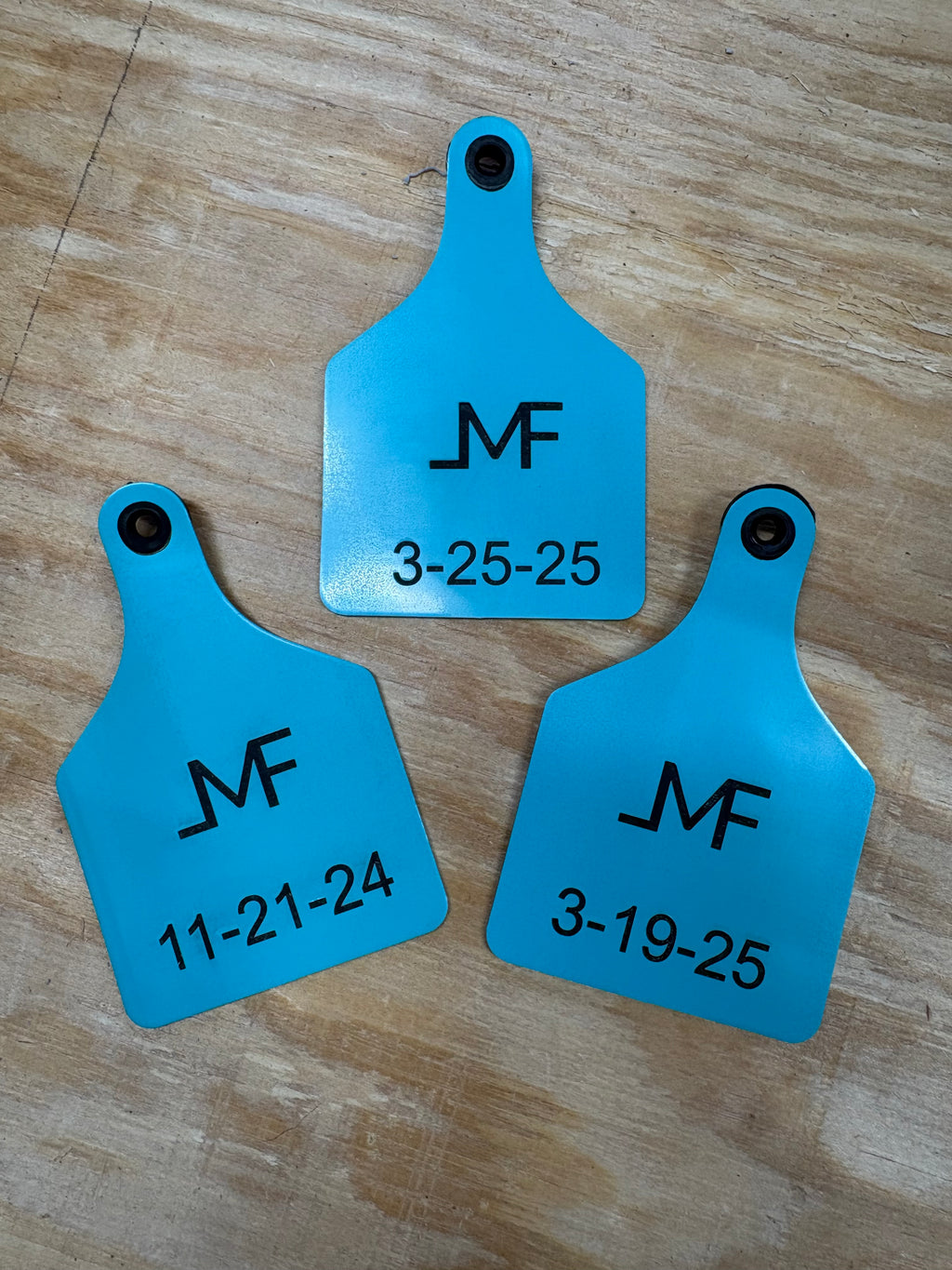 Custom Cattle Tags