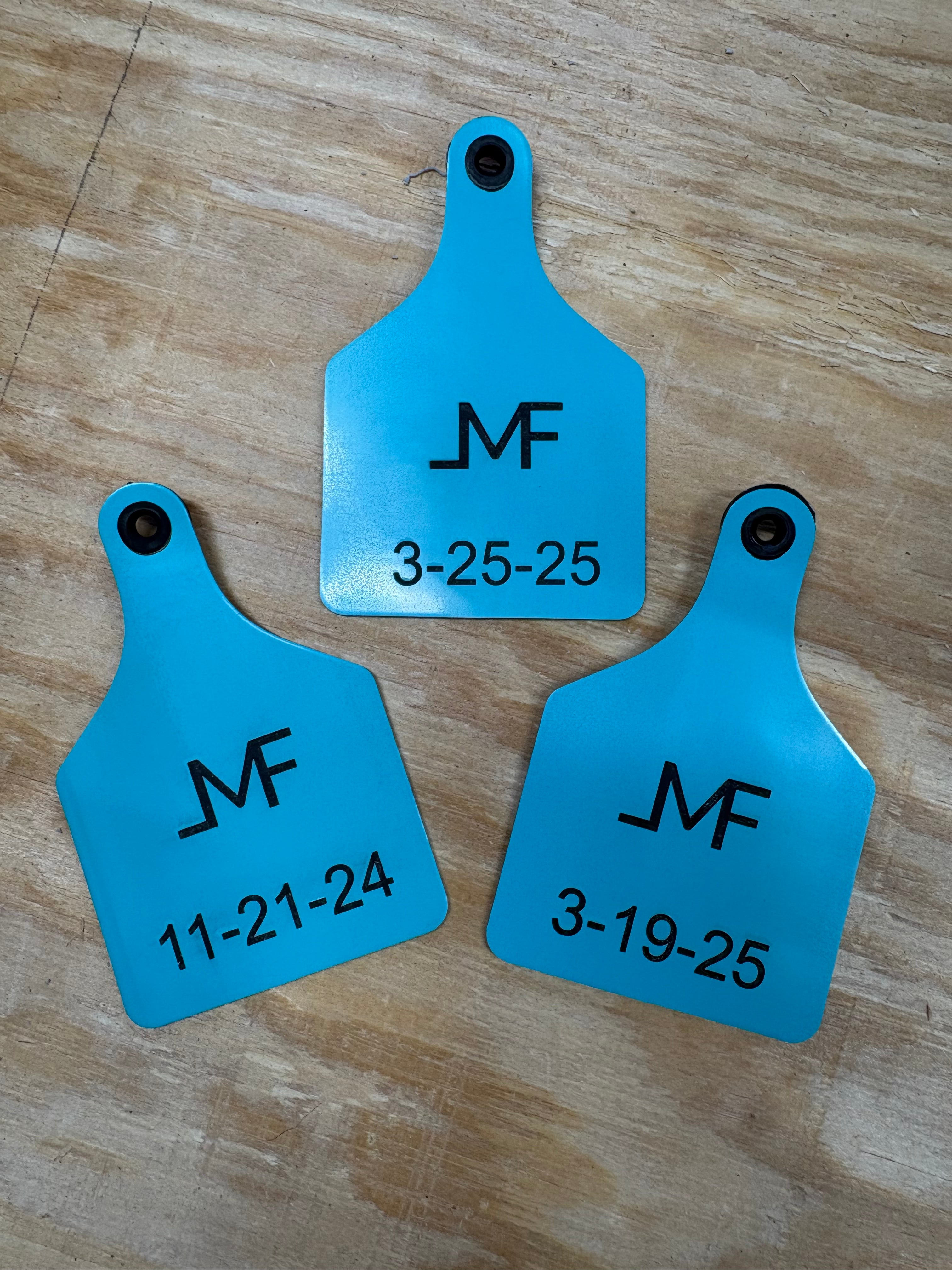 Custom Cattle Tags